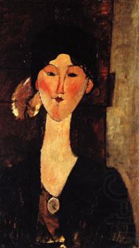 Beatrice Hastings in Front of a Door, Amedeo Modigliani